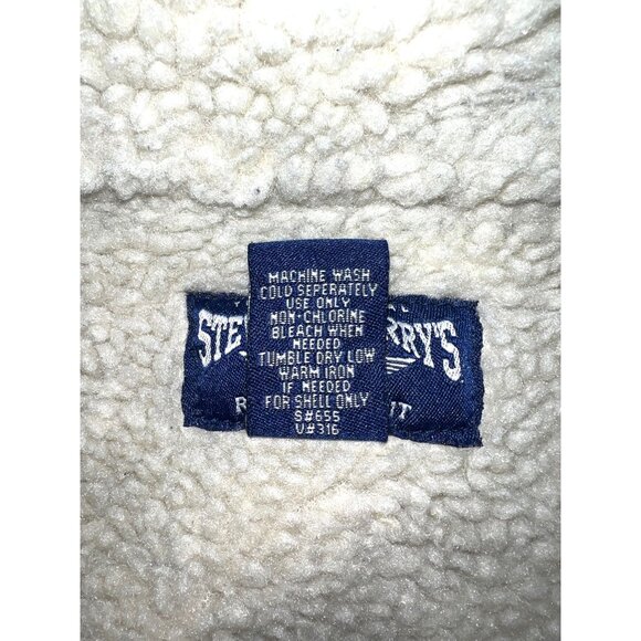 Steve & Barrys Womens Large Denim Jacket Sherpa Lined Full Zip - Picture 4 of 4